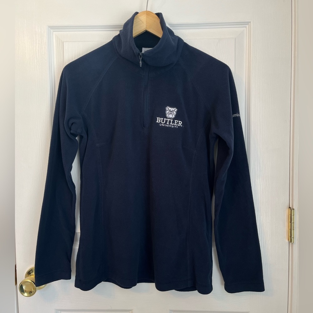Butler University Women’s Quarterzip Fleece - Picture 2 of 5
